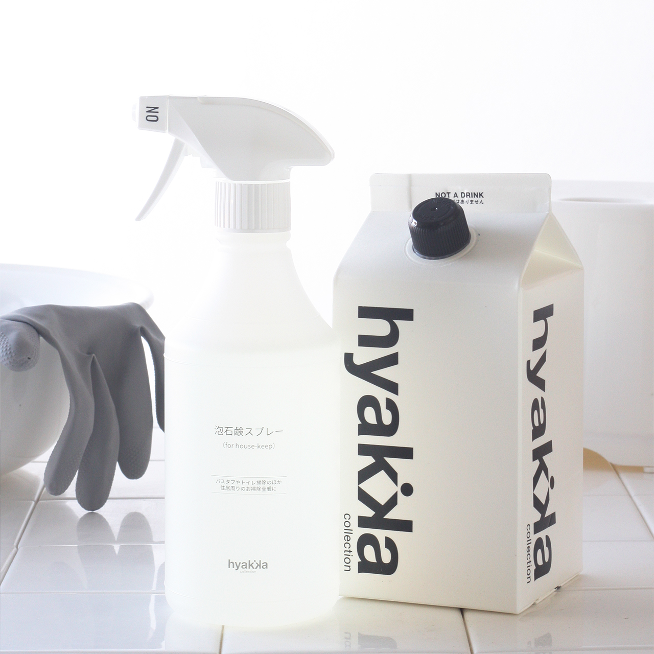 泡石鹸スプレー（for house-keep）業務用4000ml